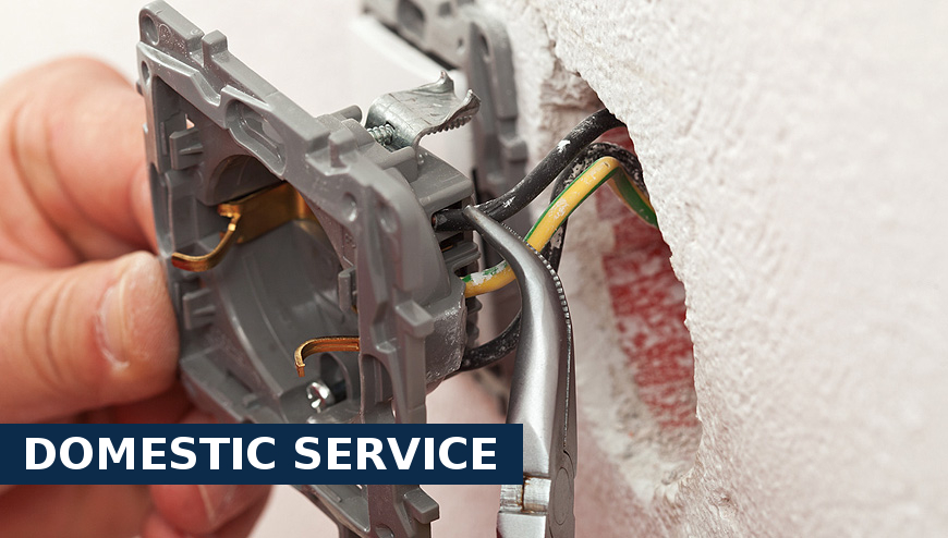 Domestic service electrical services Downside