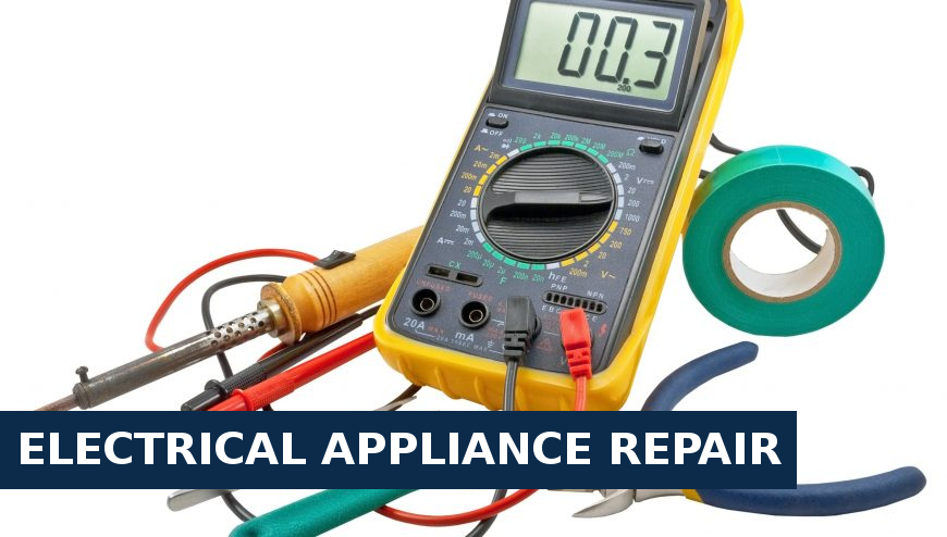 Electrical appliance repair Downside